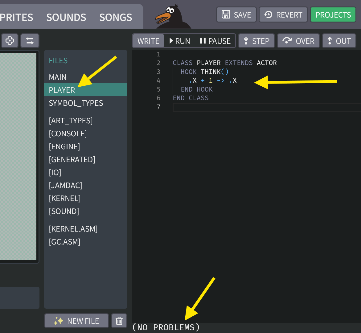 Copy and pasted code