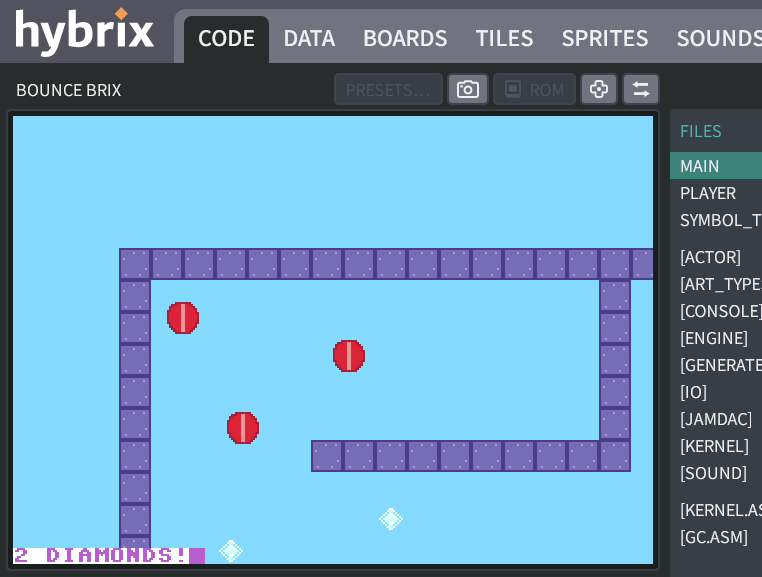 "2 DIAMONDS!" with white matte color